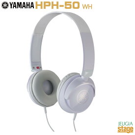 YAMAHA HPH-50WH Headphones Whiteヤマハ ヘッドホン ホワイト【Stage-Rakuten Public Address】【Stage-Rakuten Piano Accessory】