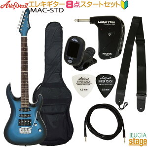 ywbhzAvt8_ZbgzAria ProII MAC-STD MBS SET AAv GLM^[ ^bNu[VF[h yGLM^[ZbgzyStage-Rakuten Guitar SETzZbgEGg[Zbg