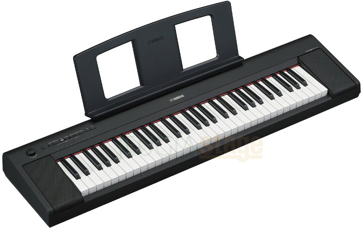 ヤマハ YAMAHA 電子キーボード piaggero ブラック NP-12B（楽天市場 