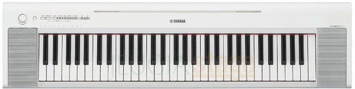 楽天市場】YAMAHA piaggero NP-15WH 【スタンド(白)・イス(白 