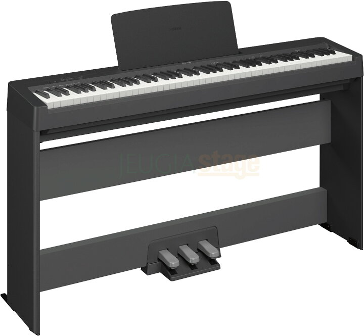 楽天市場】【新製品】YAMAHA P-145B【専用スタンド L-100・専用ペダル 