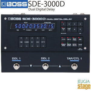 BOSS SDE-3000D Dual Digital Delay{X fBC GtFN^[ }`GtFN^[yStage-Rakuten Guitar Accessoryz
