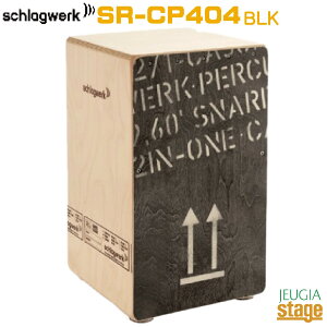 yJzobOtzSchlagwerk SR-CP404 BLKy2 in One@Large Cajon Black EditionzVOFN c[C [W Jz ubNyStage-Rakuten Percussionz