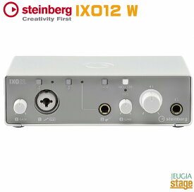 【新製品】Steinberg IXO12 WUSB Audio Interface Whiteスタインバーグ USBオーディオインターフェース ホワイト【Stage-Rakuten Desk Top Music】2in2out USB 2.0 Type-C 白 ヤマハ 定番 人気