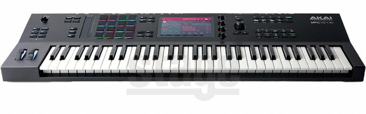 楽天市場】AKAI MPC KEY 61 STANDALONE MPC SYNTHESIZER KEYBOARD 