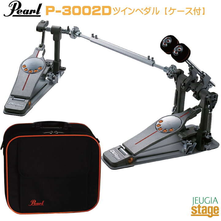 楽天市場】Pearl P-3002D 【専用ケース付き】Demon Direct DriveDouble 