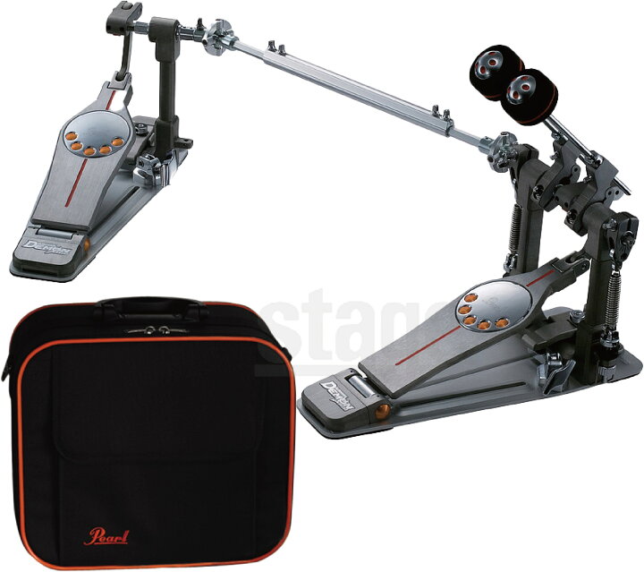 楽天市場】Pearl P-3002D 【専用ケース付き】Demon Direct DriveDouble 