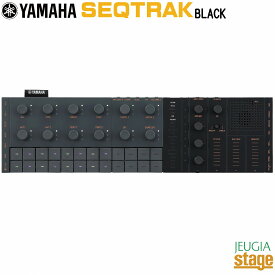 YAMAHA SEQTRAK BLACK Music Production Studioヤマハ ミュージックプロダクションスタジオ シークトラック ブラック【Stage-Rakuten Synthesizer】SEQTRAKBK 音楽制作 ドラムマシン、シンセサイザー・サンプラー、サウンドデザイン・エフェクター