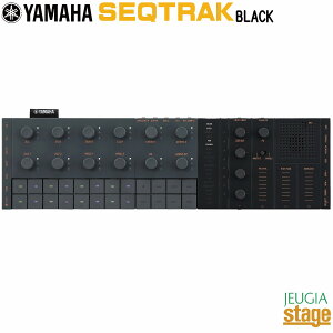 YAMAHA SEQTRAK BLACK Music Production Studioヤマハ ミュージックプロダクションスタジオ シークトラック ブラック【Stage-Rakuten Synthesizer】SEQTRAKBK 音楽制作 ドラムマシン、シンセサイザー・サンプラー
