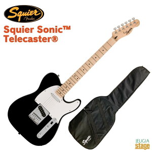 Squier Squier Sonic Telecaster BlackXNCA XNC[ GLM^[ \jbN eLX^[ tF_[ Fender ubNyStage-Rakuten Guitarz