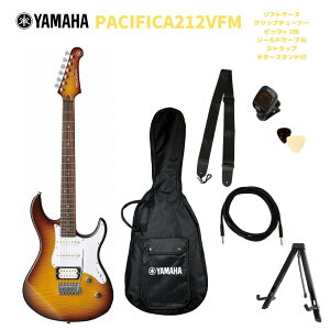 YAMAHA PACIFICA212VFM TBS}n GLM^[ pVtBJ PACV[Y ^oRuETEo[XgyStage-Rakuten Guitar SETz