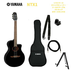 YAMAHA NTX1 BlackyS5_ZbgtIz}n NXV[Y GKbg ubNyStage-Rakuten Guitar SETz