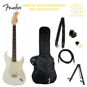 Fender Made in Japan Traditional 60s Stratocaster Olympic WhitetF_[ XggLX^[ IsbNzCgyStage-Rakuten Guitarz