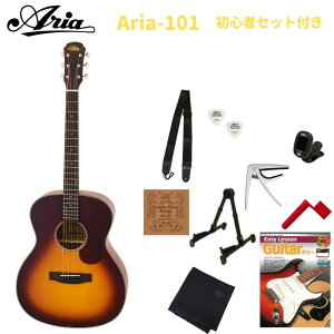 ARIA Aria-101 MTTSAA pAR[XeBbNM^[ tH[NM^[ ^oRTo[Xg S҃Zbg ANZT[t {tyStage-Rakuten Guitar SETz