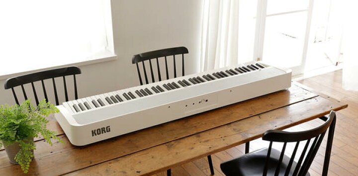 楽天市場】【新製品】KORG B2+WH (B2 PLUS WHITE) DIGITAL PIANO【専用 