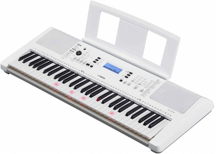 楽天市場】YAMAHA EZ-300 ホワイトセット 【スタンド(白)・ヘッドホン 