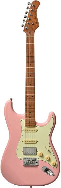 楽天市場】Bacchus BST-2-RSM/M SLPK Shell Pinkバッカス エレキギター 