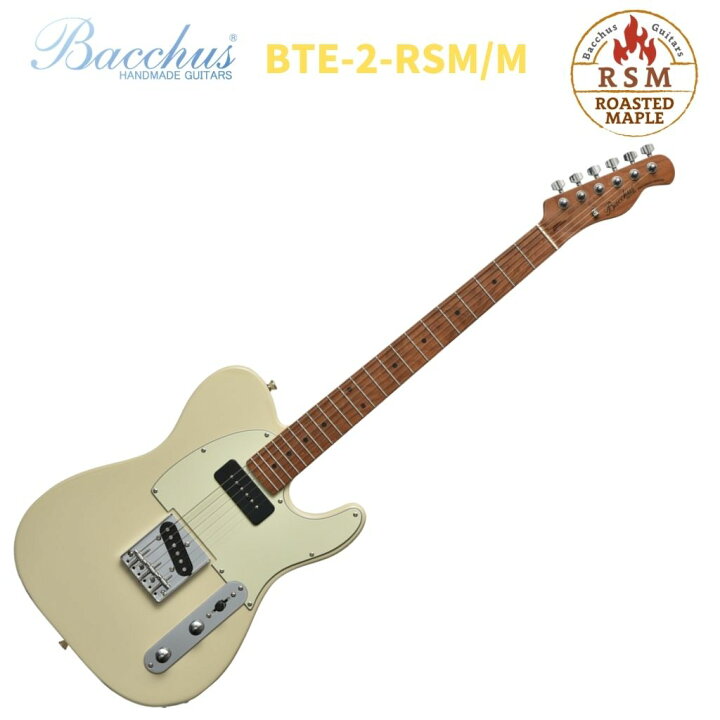 楽天市場】Bacchus BTE-2-RSM/M OWH Olympic Whiteバッカス エレキ 