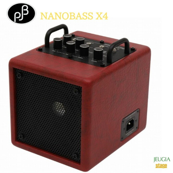 楽天市場】Phil Jones Bass NANOBASS X4 Redフィルジョーンズベース 