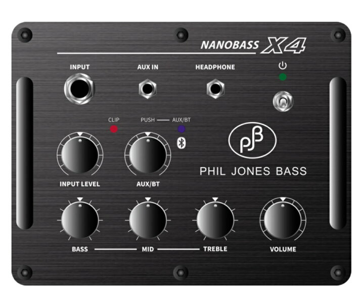 楽天市場】Phil Jones Bass NANOBASS X4 Redフィルジョーンズベース 