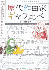 ビジネスでたどる西洋音楽史　歴代作曲家ギャラ比べ[三条本店楽譜]