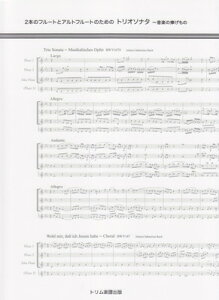 2�{�̃t���[�g�ƃA���g�t���[�g�̂��߂́@�g���I�\�i�^�`���y�̕������́@�iK30211�j[�O��{�X�y��]