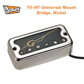 VTV Jones TV-HT Universal Mount Bridge, Nickelブリッジ用 ニッケル シングルコイル