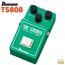 Ibanez TUBESCREAMER TS808アイバニーズ イバニーズ チューブスクリーマー オーバードライブ コンパクトエフェクター【Stage-Rakuten Guitar Accessory】エフェクター