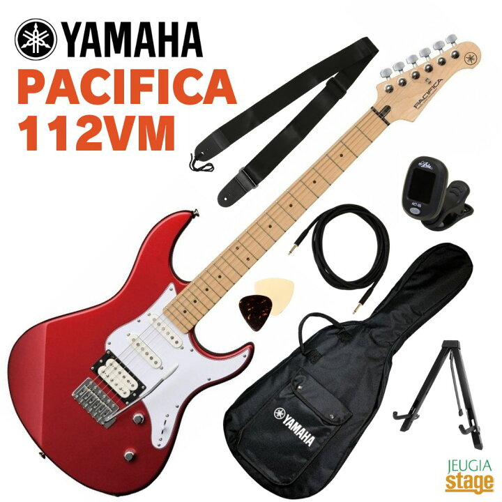 楽天市場】YAMAHA PACIFICA112VM RMヤマハ エレキギター パシフィカ  