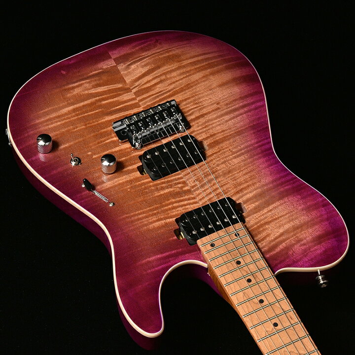 楽天市場】Bacchus TAC24 FMH-RSM/M N-MGT-Bバッカス エレキギター  