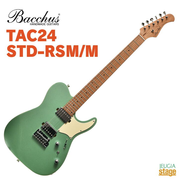 楽天市場】Bacchus TAC24 STD-RSM/M M-SFGバッカス エレキギター 