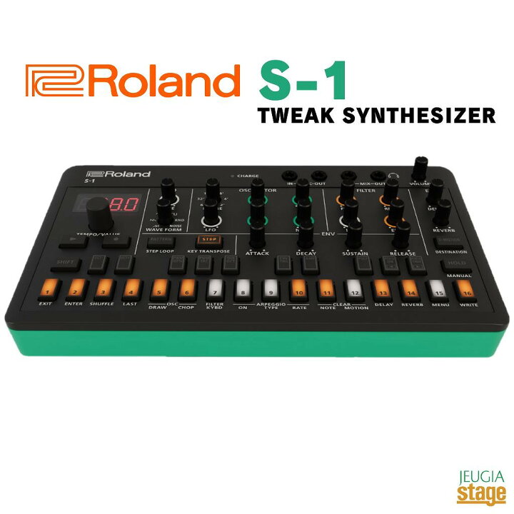 楽天市場】Roland S-1 TWEAK SYNTHESIZERローランド マイクロ 