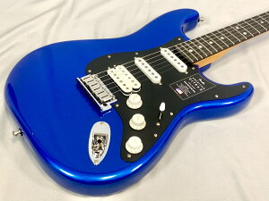 Fender American Ultra II StratocasterR HSS Ebony Fingerboard, Noble BluetF_[ AJ Eg2 XggLX^[ m[uu[yStage-Rakuten GuitarzGLM^[ ^bNu[