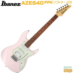 yVizIbanez AZES40 PPK : Pastel PinkACoj[Y pXesNyStage-Rakuten GuitarzGLM^[qlEEE߂Ă̕҂ɂ߁I
