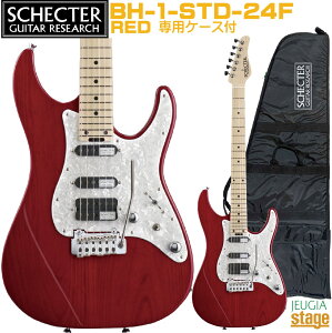 SCHECTER BH-1-STD-24 RED (See-Thru Red) BH SeriesyMade in JapanzVFN^[ BHV[Y X^_[h AbV V[X[ bhyStage-Rakuten Guitarz