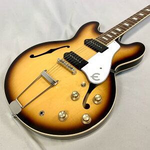 Epiphone Casino Vintage Burst �sMade in USA�t�G�s�t�H�� �J�W�m ���B���e�[�W�o�[�X�g ���C�h�C��USA �G���L�M�^�[ �Z�~�A�R�yStage-Rakuten Guitar SET�z�r���e�[�W �T���o�[�X�g �� �z���E�{�f�B P-90