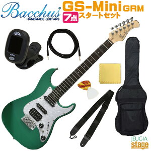 Bacchus GS-Mini GRM�y7�_�Z�b�g�t���z�o�b�J�X �~�j �G���L�M�^�[ �O���[�����^���b�N�yStage-Rakuten Guitar�z��