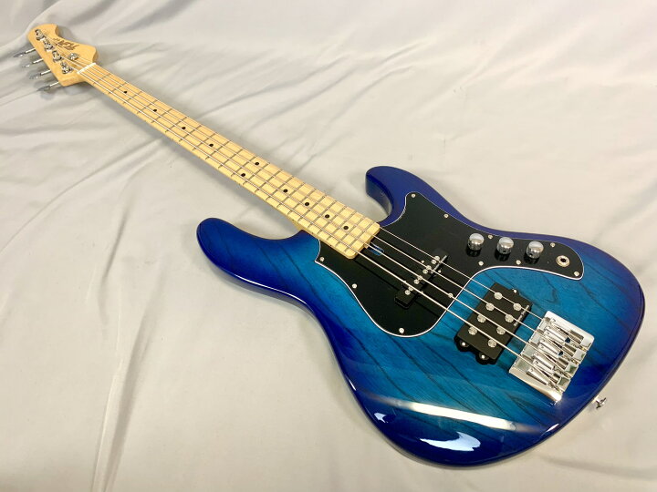 楽天市場】FGN J-Standard Mighty Jazz JMJ2-ASH-M/SBB (See-Thru Blue 