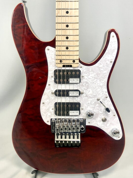 楽天市場】SCHECTER SD-2-24-AL RED (See-Thru Red) SD Series【Made 