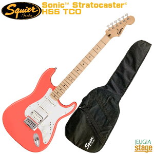 Squier Sonic? StratocasterR HSS Tahitian CoralSONIC STRAT HSS MN WPG TCO by FenderXNCA \jbN XggLX^[ ^q`AR[ XNC[ tF_[yStage-Rakuten GuitarzGLM^[ sN 