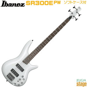 Ibanez SR300E PW Pearl WhiteACoj[Y GLx[X p[zCgyStage-Rakuten Bassz