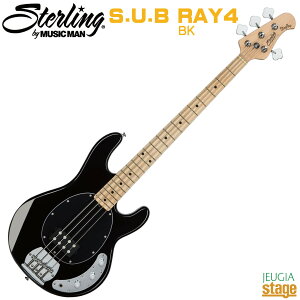 Sterling By Musicman SUB STINGRAY RAY4 Black S.U.B.SERIES (ST-RAY4-BK-M1)X^[ oC ~[WbN} XeBOC ubN GLx[XyStage-Rakuten Bassz