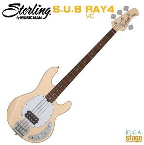 Sterling By Musicman SUB STINGRAY RAY4 Vintage Cream S.U.B.SERIES (ST-RAY4-VC-J1)X^[ oC ~[WbN} XeBOC Be[WN[ GLx[XyStage-Rakuten Bassz