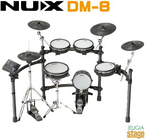 �y�V���i�zNUX DM-8 Flagship Digital Drum Kit�j���[�G�b�N�X �d�q�h���� �t���b�O�V�b�v�f�W�^���h�����L�b�g (�X�l�A�X�^���h�E�n�C�n�b�g�X�^���h�E�L�b�N�y�_���t��)�yStage-Rakuten Drum SET�z���b�V