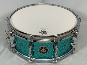 y1zSAKAE OSAKA HERITAGE SD1455MA/M-TC Turquoise ChampagneMaple Snare Drum 14"×5.5"TJG XlAh Cv ^[RCY VpyStage-Rakuten Drum SETz^bN O[