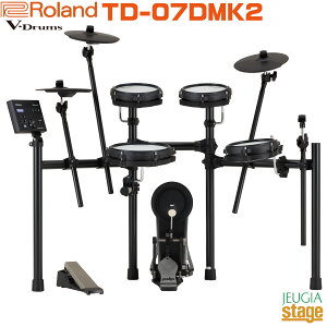 �y10��24�������F���\�񏳂蒆�zRoland TD-07DMK2 V-Drums���[�����h �d�q�h�����yStage-Rakuten Drum SET�zTD07KV2 ���b�V���w�b�h ���K ���� �����΍�