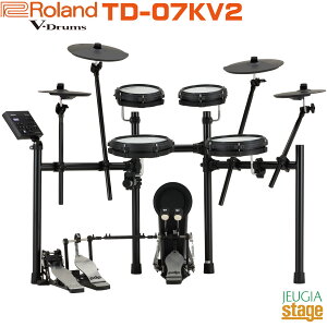 �y10��24�������F���\�񏳂蒆�zRoland TD-07KV2 V-Drums���[�����h �d�q�h�����yStage-Rakuten Drum SET�zTD07KV2 ���b�V���w�b�h ���K ���� �����΍�