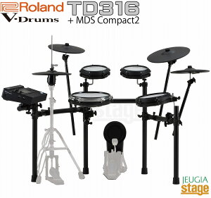 yVizRoland V-Drums TD316yW[{pbh{X^h Zbgz4957054521127(System Package For TD316) / 4957054522841(MDS-COM2FMDS-Compact2) [h dqh VhyStage-Rakuten Drum SETz
