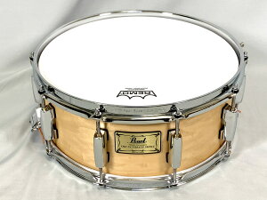 �y1���������zPEARL TNS1455S/C 14 × 5.5 The Takashi Numazawa plays The Ultimate Shell Snare Drums�p�[�� �X�l�A�h���� �E���e�B���C�g�V�F�� ���V���yStage-Rakuten Drum SET�z