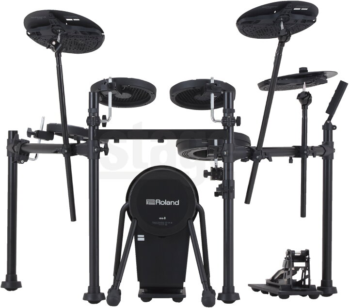 楽天市場】【新製品】Roland V-Drums Quiet Design VQD106【音源 